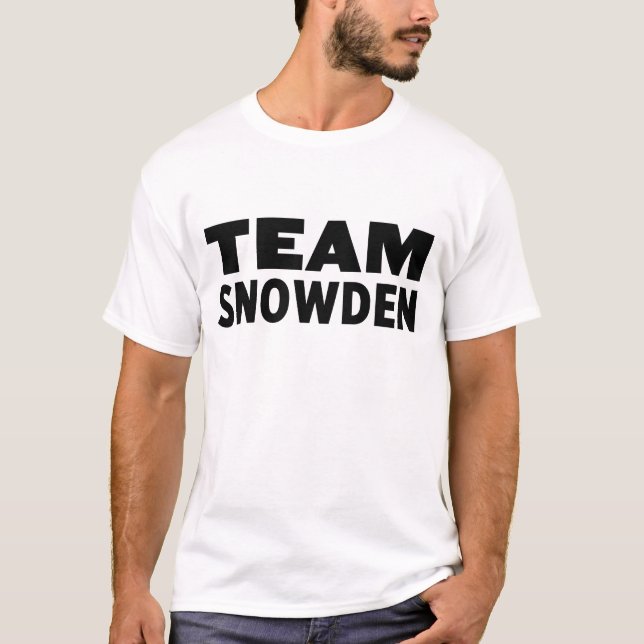 Team Snowden T-Shirt (Front)