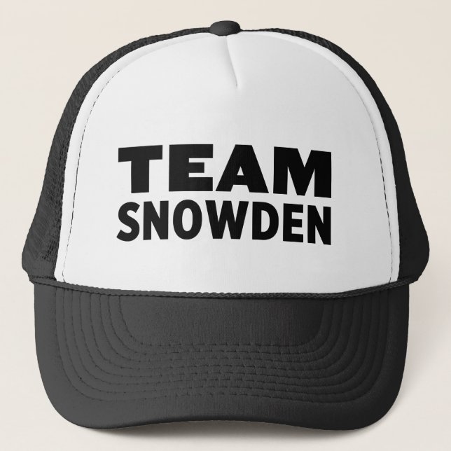 Team Snowden Trucker Hat (Front)