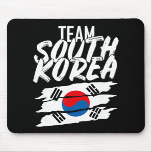 Team South Korea Soccer Korean Sport Tee Mouse Mat