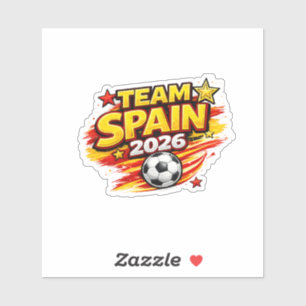 TEAM SPAIN 2026 Fan    Patriotic Spain Foot