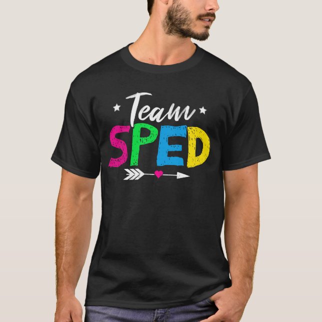 team sped T-Shirt (Front)