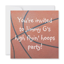 Team Spirit_Basketball texture Birthday party