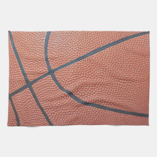 Team Spirit_Basketball texture look Tea Towel