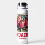 Team Spirit EDITABLE COLOR Water Bottle<br><div class="desc">Visit our shop at www.berryberrysweet.com for stylish and modern stationery and personalised gifts.</div>