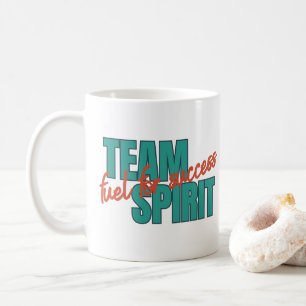 Team Spirit Inspirational Quote Business Gift Coffee Mug