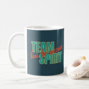Team Spirit Inspirational Quote Corporate Gift Coffee Mug