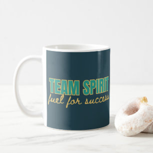 Team Spirit Inspirational Quote Corporate Gift Coffee Mug