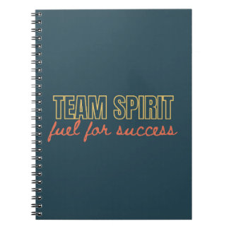 Team Spirit Motivational Company Business Gift Notebook
