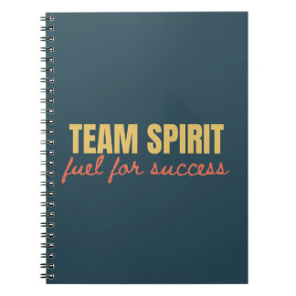 Team Spirit Motivational Company Business Gift Notebook