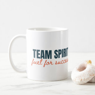 Team Spirit Motivational Quote Business Gift Coffee Mug
