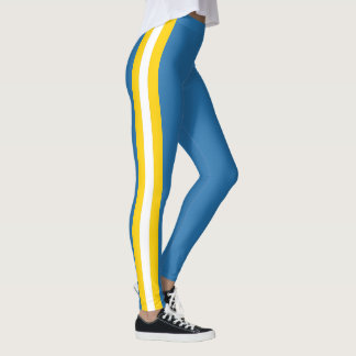Team Spirit of California on Blue Leggings