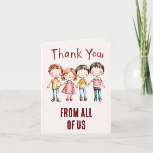 Team Spirit Thank You Card
