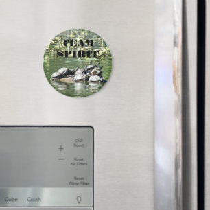Team Spirit Turtles Motivational Magnet