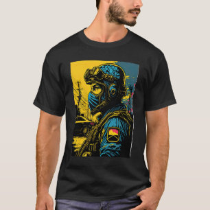 Team Sport Games Retro Airsoft Player  1 T-Shirt