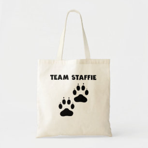Team Staffie Tote Bag