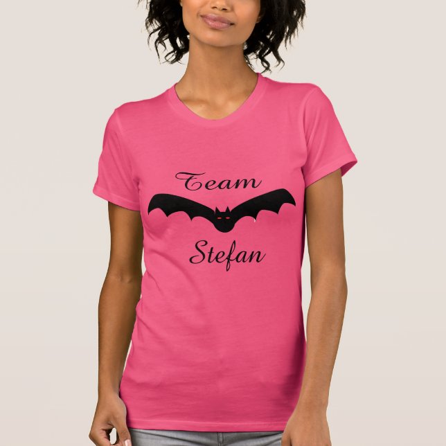 Team Stefan Vampire Bat Shirt (Front)