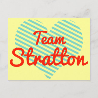 Team Stratton Postcard