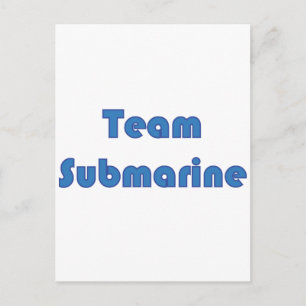 Team Submarine Postcard