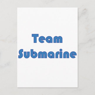 Team Submarine Postcard