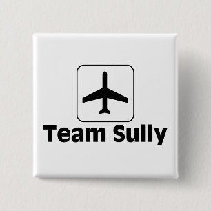 Team Sully 15 Cm Square Badge