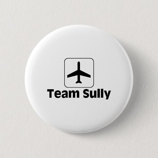 Team Sully 6 Cm Round Badge (Front)