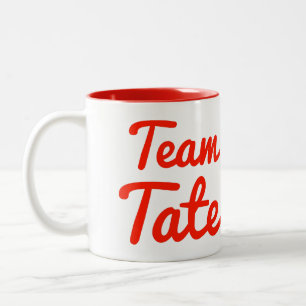 Team Tate Two-Tone Coffee Mug