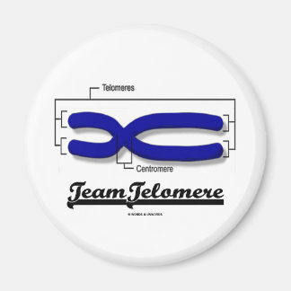 Team Telomere (Biology Humour) Magnet
