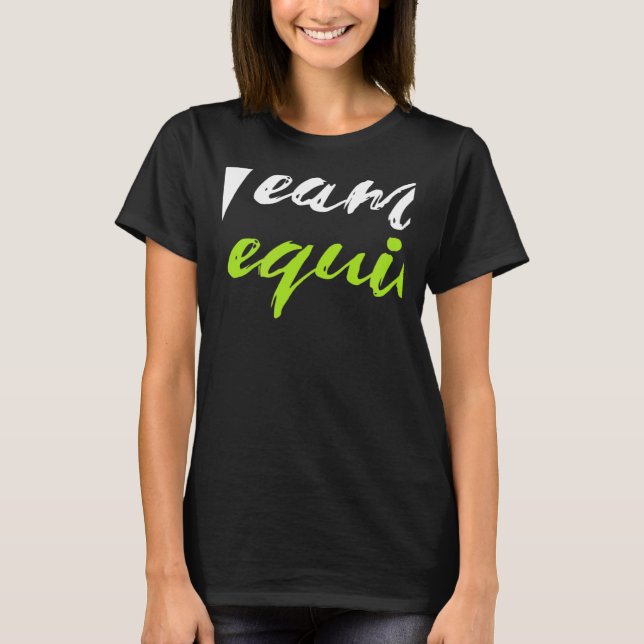 Team Tequila With Green Lime Salt Group Costume T-Shirt (Front)