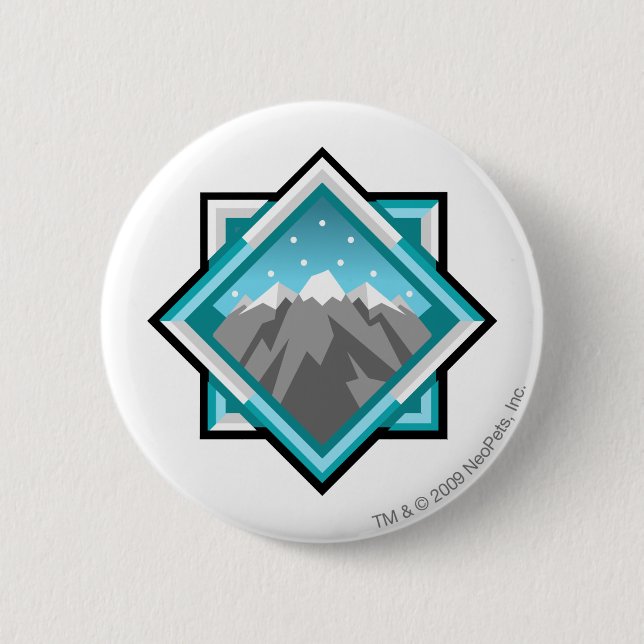 Team Terror Mountain Logo 6 Cm Round Badge (Front)