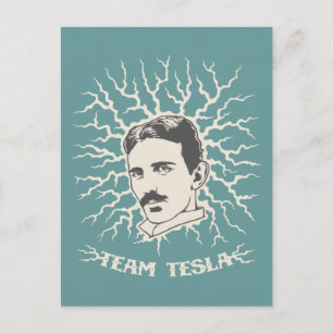Team Tesla Postcard