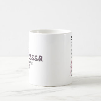 Team Tessa Deluxe Coffee Mug