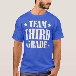 Team Third Grade Back To School 3rd Grade Squad Te T-Shirt