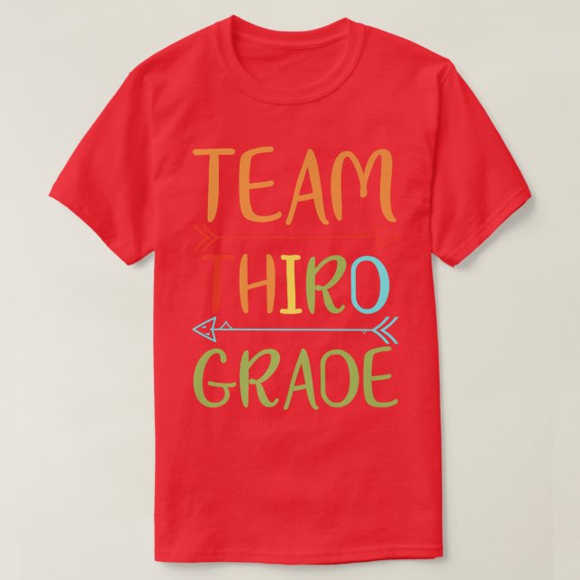 Team third Grade - back to school Premium T-Shirt (Design Front)