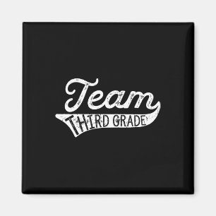 Team Third Grade - Student Teacher Ck To School Magnet