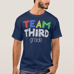 Team Third Grade T-Shirt 3rd Grade Back To School