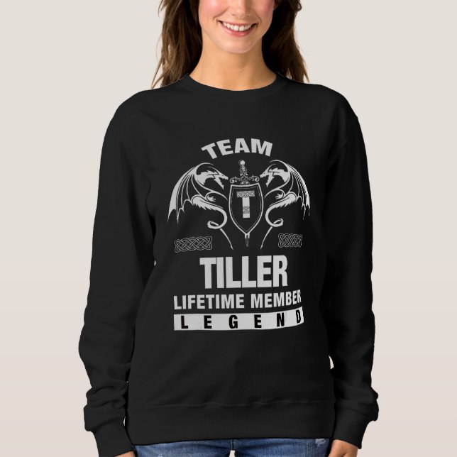 Team Tiller Lifetime Member Sweatshirt (Front)