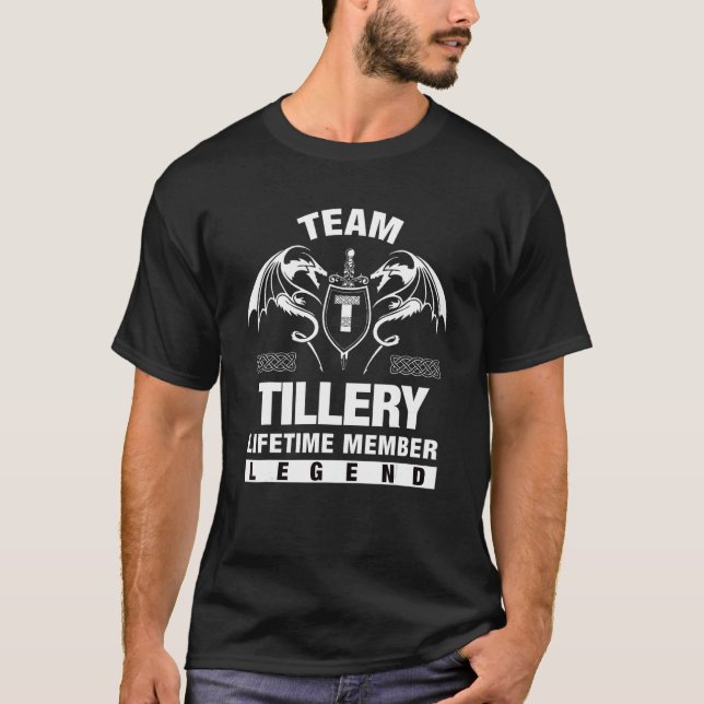 Team Tillery Lifetime Member T-Shirt (Front)