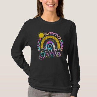 Team Toddler Squad Back To School Rainbow Kids Tea T-Shirt