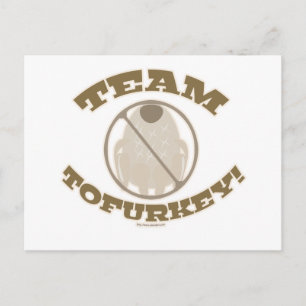 Team Tofurkey Postcard