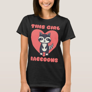 team trash cat panda animal lover opossum rat funn T-Shirt