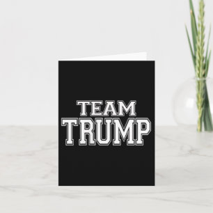 Team Trump Jersey Style Shirt W Trump 47 On Back Card