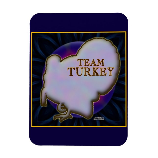 Team Turkey Magnet (Vertical)