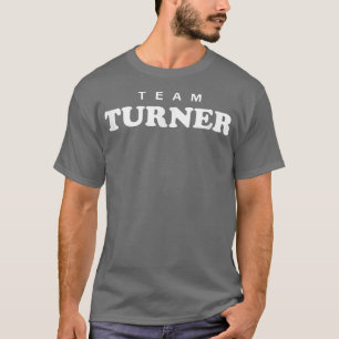 Team Turner Personalised Surname Bride Groom Famil T-Shirt