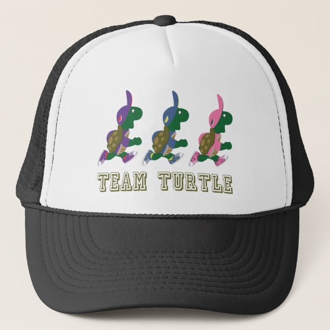 Team Turtle Trucker Hat (Front)