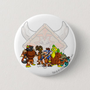 Team Tyrannia Group 6 Cm Round Badge