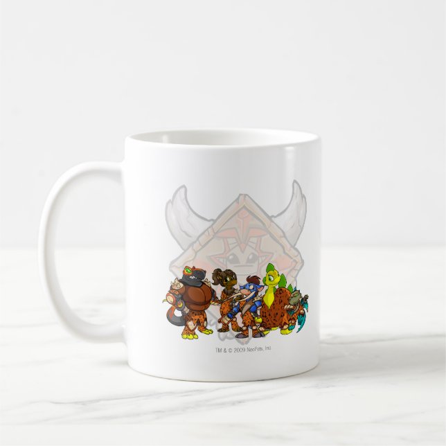 Team Tyrannia Group Coffee Mug (Left)