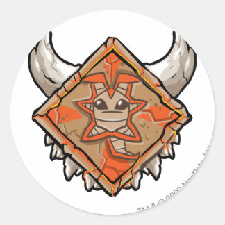 Team Tyrannia Logo Classic Round Sticker