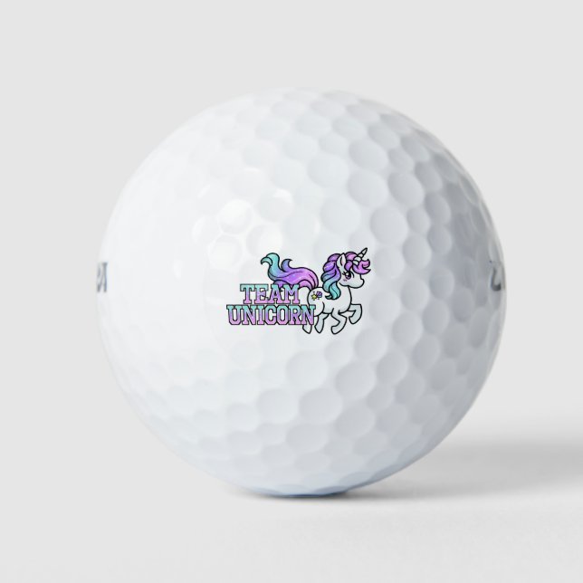 Team UNICORN Golf Balls (Front)