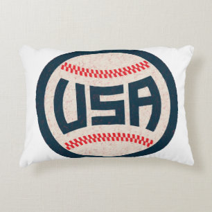 Team USA Baseball Decorative Cushion
