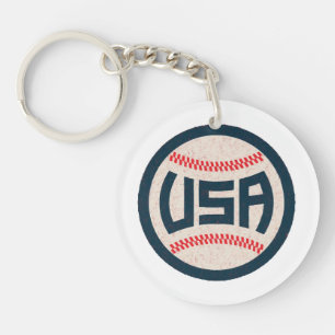 Team USA Baseball Key Ring